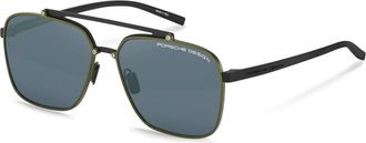 Porsche Design P8937 E267 Mens Sunglasses Green Size 59