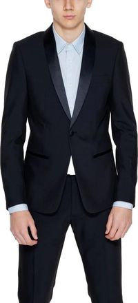 Antony Morato Roxanne Jacket - Heren - Blazers - Zwart - M - Leer - Jassen