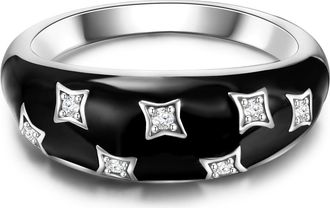 Glanzst&uuml;cke M&uuml;nchen Womens Female Sterling Silver Ring - Size S