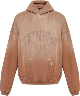 Represent Owners Club Hoodie - Heren - Hoodies - Beige - M - Katoen - Hoodies & sweatvesten