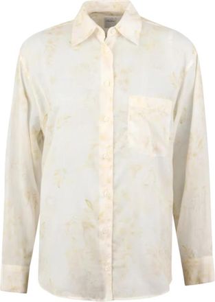 Stenstr&ouml;ms Jackie Shirt - Dames - Overhemden - Geel - M - Katoen - Overhemden