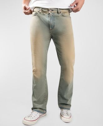 Monfrere Mens Clint Sahara Bootcut Jeans