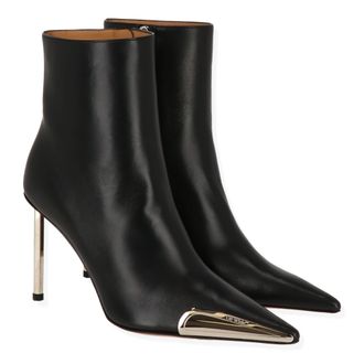 Off-white Off White Womens Black/Silver Boot