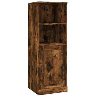 vidaXL Highboard Smoked Oak 36x35.5x103.5 cm Engineered Wood Vidaxl