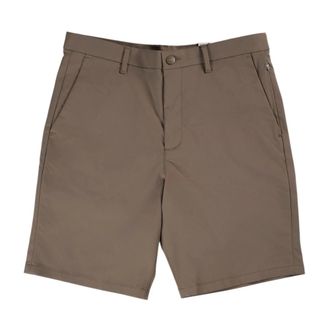 Calvin Klein Casual Shorts, male, Brown, Size: W30 9 Stretch Tech Short