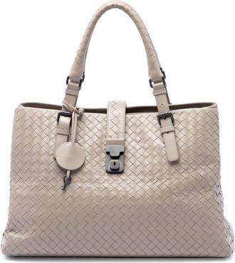 Bottega Veneta Pre-owned Bottega Veneta Medium Nappa Intrecciato Roma Tote Ladies 9EEM99KDD188Q1GO