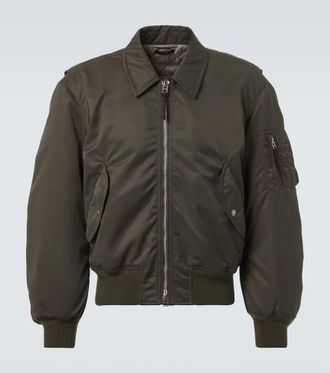Tom Ford Satin bomber jacket