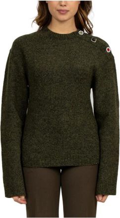 N&deg;21 Dames, Truien, Groen, Maat: XL Wol