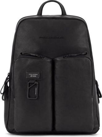 Piquadro Laptop backpack 14 - Heren - Rugzakken - Zwart - ONE Size - Tassen