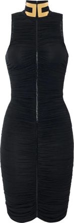 Elisabetta Franchi Cr&ecirc;pe Jersey Jurk - Dames - Feestkleedjes - Zwart - S - Kleedjes