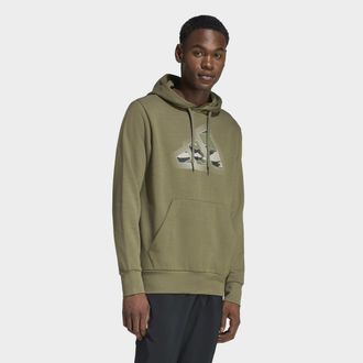 adidas Kapuzensweatshirt ADIDAS SPORTSWEAR M CAMO MOD L H, Herren, Gr. XXL, olive strata, Obermaterial: 55% Baumwolle, 36% Polyester, 9% Viskose, Sweatshirts