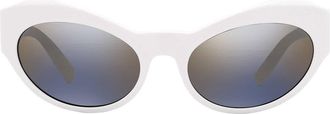 Versace Grey Mirror Gradient Cat Eye Ladies Sunglasses VE4356 401/Y9 54
