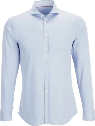 DeSoto Heren, Overhemden, Blauw, Maat: 3XL Katoen