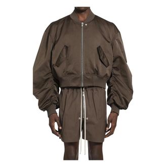 Rick Owens Heren, Jassen, Bruin, Maat: XL Nylon