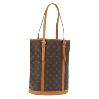 Louis Vuitton Pre-owned Bucket Bags, female, Brown, Size: ONE SIZE Pre-owned Vintage Bucket Bag