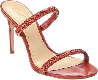 Schutz Schutz Taliah Woven Leather Sandal