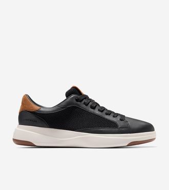 Cole Haan Mens GrandPr&oslash; Tennis Sneakers 2.0 - Black Size 10.5