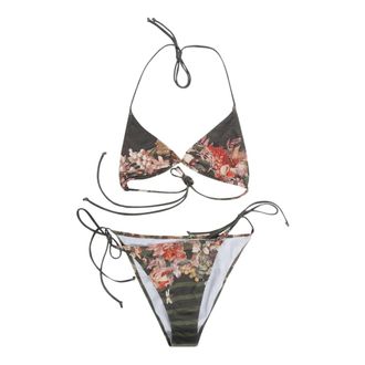 Jean Paul Gaultier Bikinis, female, Multicolor, Size: S Printed Marini&egrave;re Grape Bikini Set