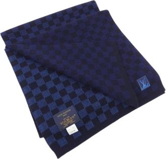Louis Vuitton Pre-owned Stola - Dames - Vintage Accessoires - Blauw - ONE Size - Vintage