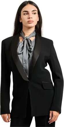 Manila Grace Mujer, Chaquetas, Negro, Talla: XS