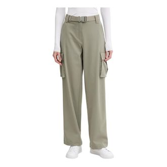 Guess Donna, Pantaloni, Verde, S, new