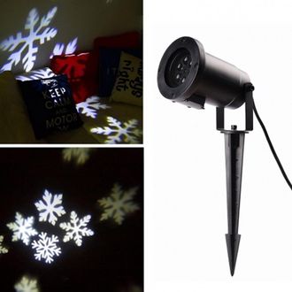 Trade Shop Trade Shop - Proyecto De Fiocco Cuando Bianco Led Paesaggio Picchetto Illuminazione Natale