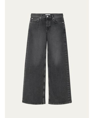 Re/Done Laurel Mid-Rise Wide-Leg Jeans