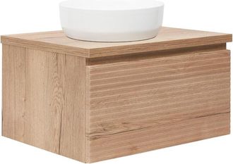 Puma Naturel - Mueble De Ba&ntilde;o Bajo Lavabo Savona 98x43x44,8 Cm, Roble Halifax Mate (savona100dhd)