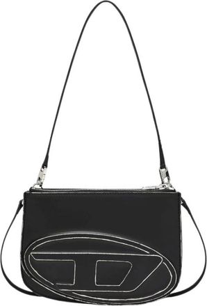 Diesel Tassen, Dames, Zwart, ONE Size, Shoulder Bags
