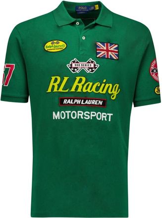 Polo Ralph Lauren Tops, Heren, Groen, L, Katoen, Polo Shirts
