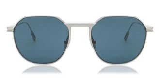 Ermenegildo Zegna EZ0234 17V Mens Sunglasses Silver Size 55