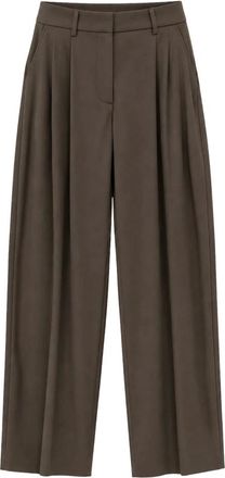 Meimeij M6Iaha Pantaloni a Gamba Larga - - Trousers - Donna - Marrone - M
