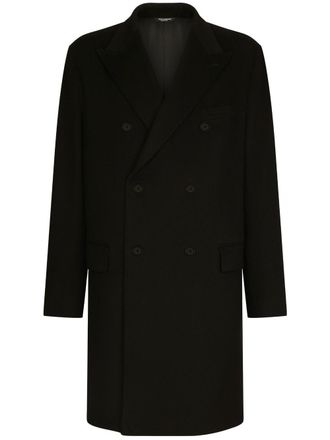 Dolce & Gabbana Cappotto doppiopetto - Nero