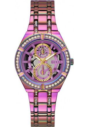 Guess Womens GW0604L4 Ladies Allara Watch - Purple - One Size