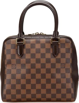 Louis Vuitton Borsa a mano Brera in tela Damier Ebène 2000 - Marrone