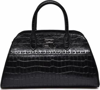 Ermanno Scervino Tassen, Dames, Zwart, ONE Size, Vienna Bauletto Handtas
