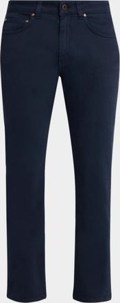 Boglioli Men & apos;s Comfort Soft Five-Pocket Pants
