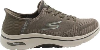 Skechers Sneaker - Heren - Hardloopschoenen - Beige - 44 EU - Fitness