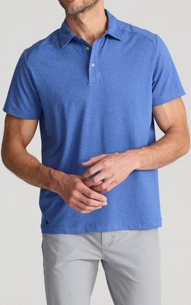 UNTUCKit Solid Performance Polo in Ocean Blue at Nordstrom, Size X-Large