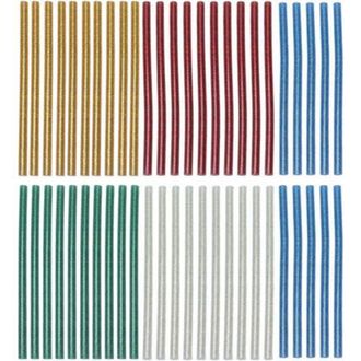OEM 50 Barras De Pegamento Termofusible De Colores, Transparentes, F&aacute;ciles De Usar Y De Secado R&aacute;pido, De 7 X 140 Mm