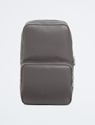 Calvin Klein Mens All Day Sling Bag - Grey