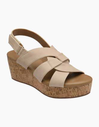 Lotus Womens Thora Womens Wedge Sandals - Brown - Size: 4