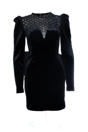 Rebecca Vallance Onyx Mini-jurk in zwart