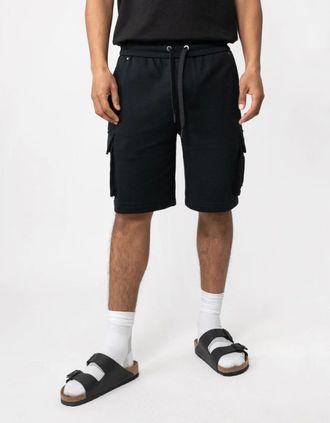 Moose Knuckles Mens Moose Knuckles Hartsfield Mens Cargo Shorts - Black 292 - Size: 33/32/32