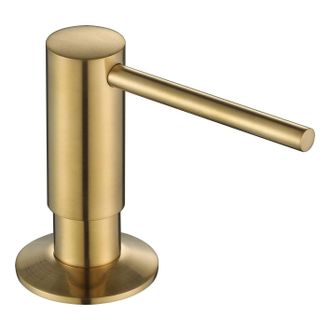 OEM Dispensador De Jab&oacute;n De Acero Inoxidable De Gran Capacidad Con Bot&oacute;n Pulsador Para Fregadero De Cocina - Otros