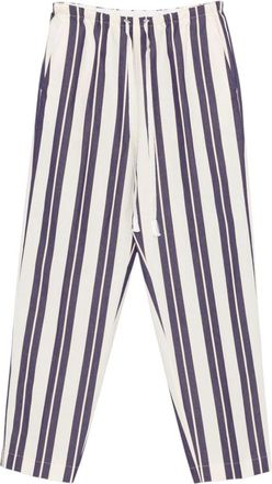 Forte_Forte Blue Stripes Drawstring Pant