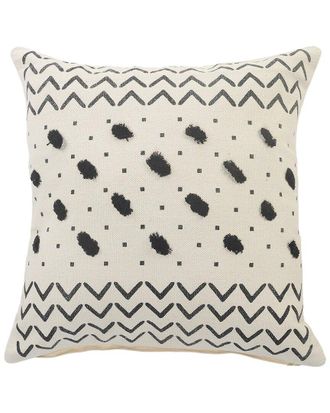 LR Home Lr Home Avon Chevron Tufted Grid Throw Pillowê