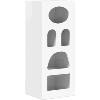 vidaXL Aparador Brillante 40 X 35 X 100,5 Cm Madera De Ingenier&iacute;a Vidaxl