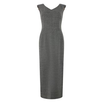 Dolce & Gabbana Vestido ajustado de lana - Dresses - Mujer - Gris - M