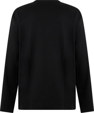 Dolce & Gabbana Mens Long Sleeve Cotton Shirt Black T-Shirts And Polos